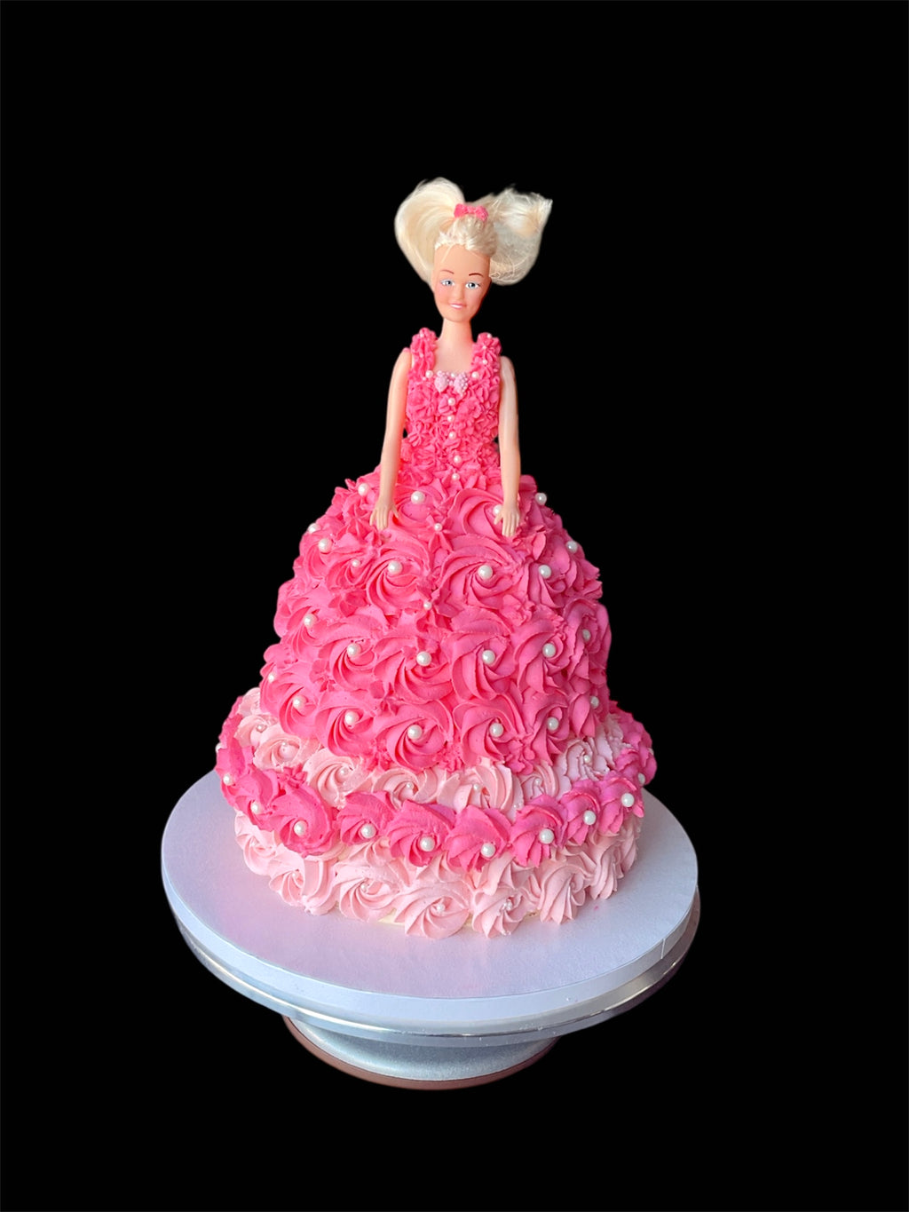 Barbie doll theme Cake