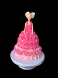 Barbie doll theme Cake