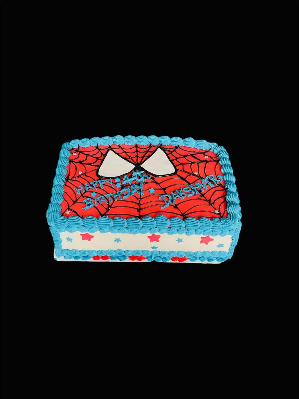Spider man theme Cake