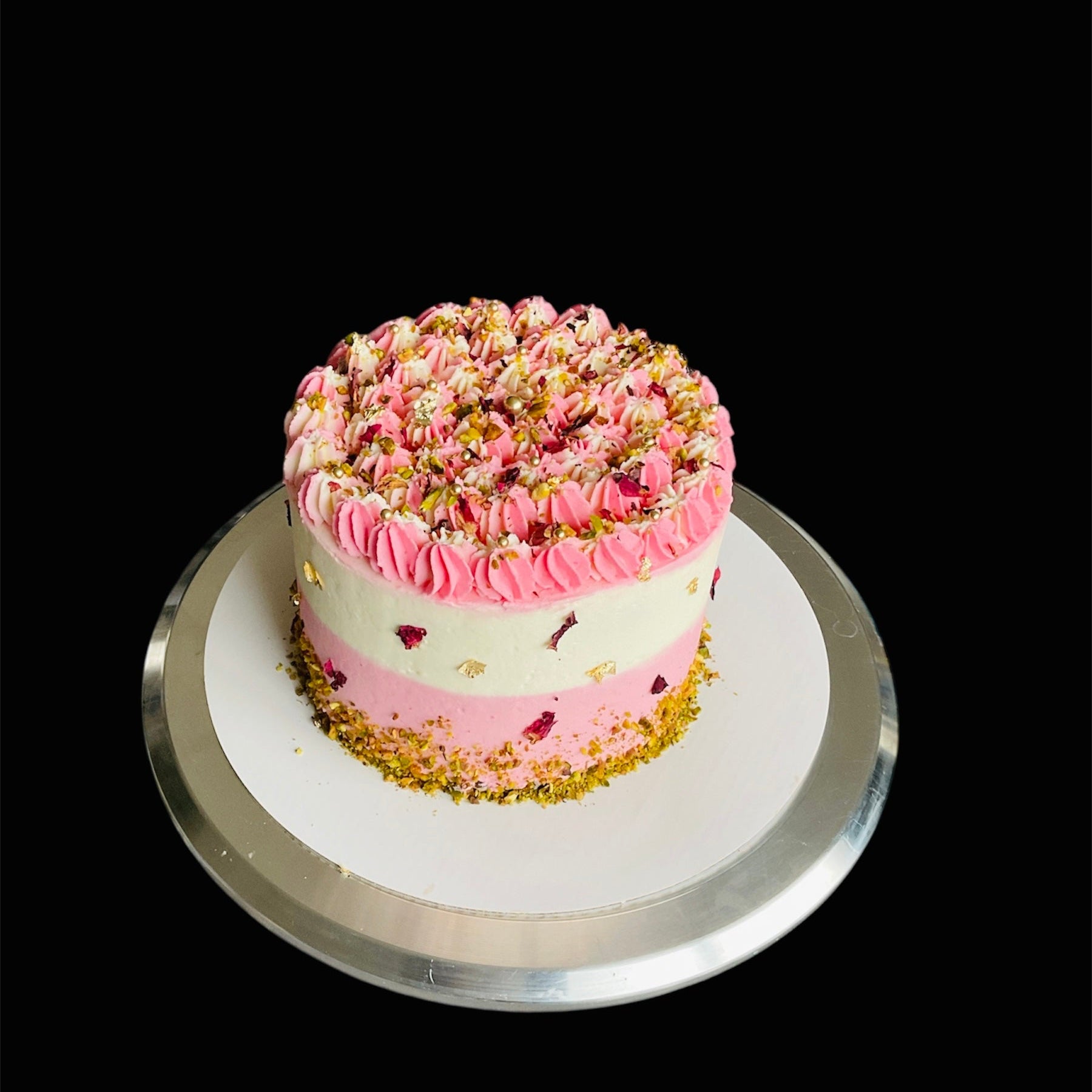 Rose milk cake