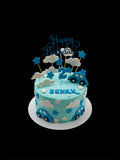 Car theme - Vanilla cake