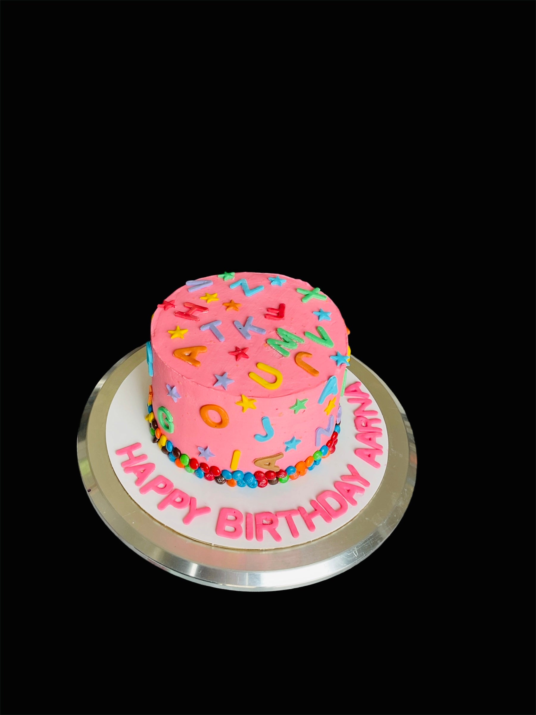 Chocolate with Strawberry- ABC theme cake